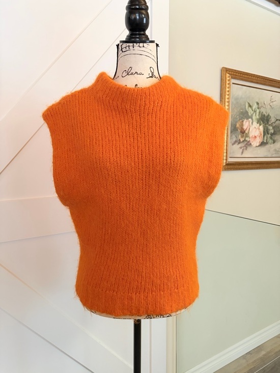 Zara Tops - ZARA wool and alpaca blend vest Sweater Stretch - Bloggers favourite